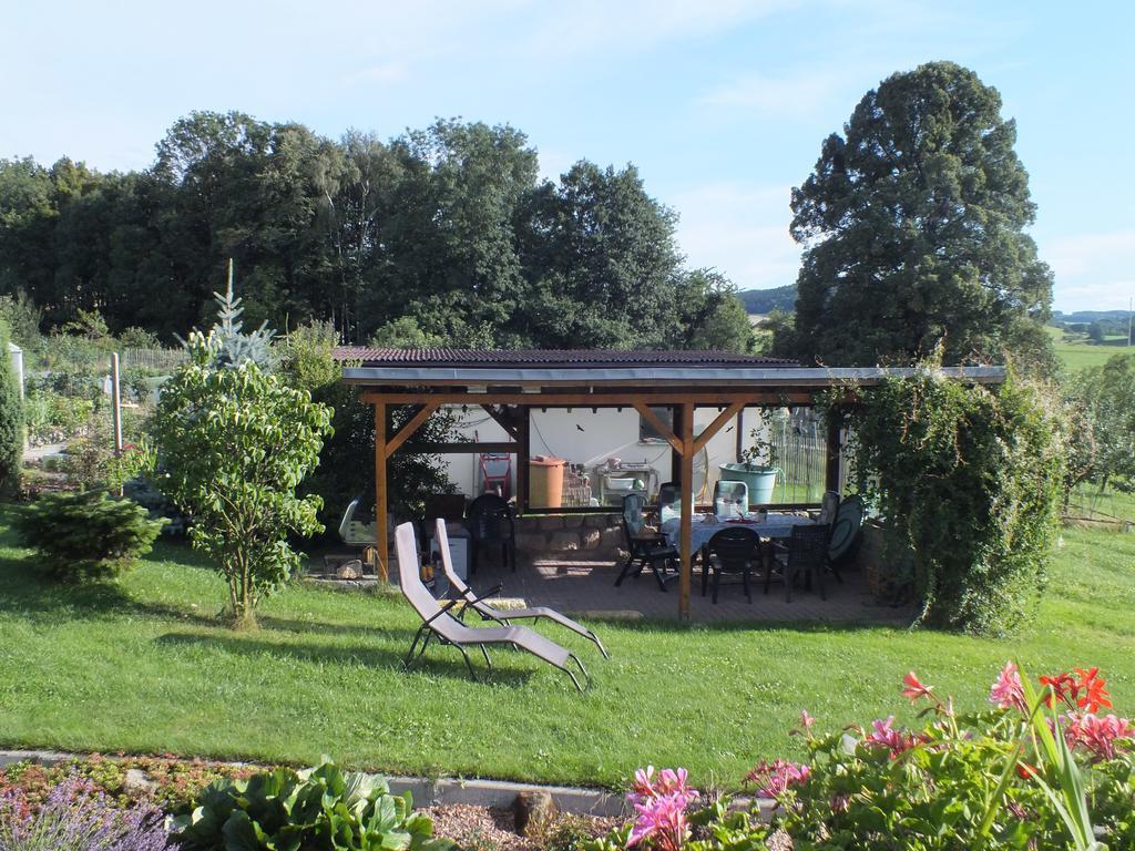 Apartmán Holzhaus "Miri" Pirna Exteriér fotografie